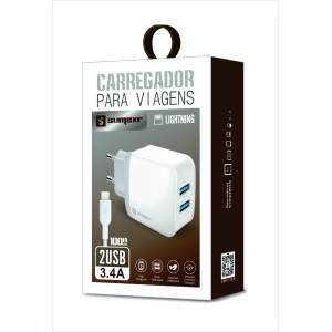 (SX-F38-I6) - Carregador De Parede + Cabo Lightning - [Caixa com 200 peças]