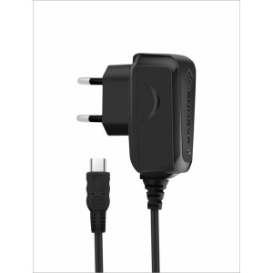 (SX-T6-V3) CARREGADOR DE PAREDE COM CABO FIXO MODELO V3 UNIVERSAL - [CAIXA COM 300 PEÇAS]